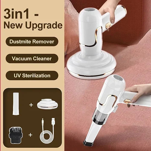 3u1 Usisivač za grinje sa UV sterilizacijom-ručni usisivač