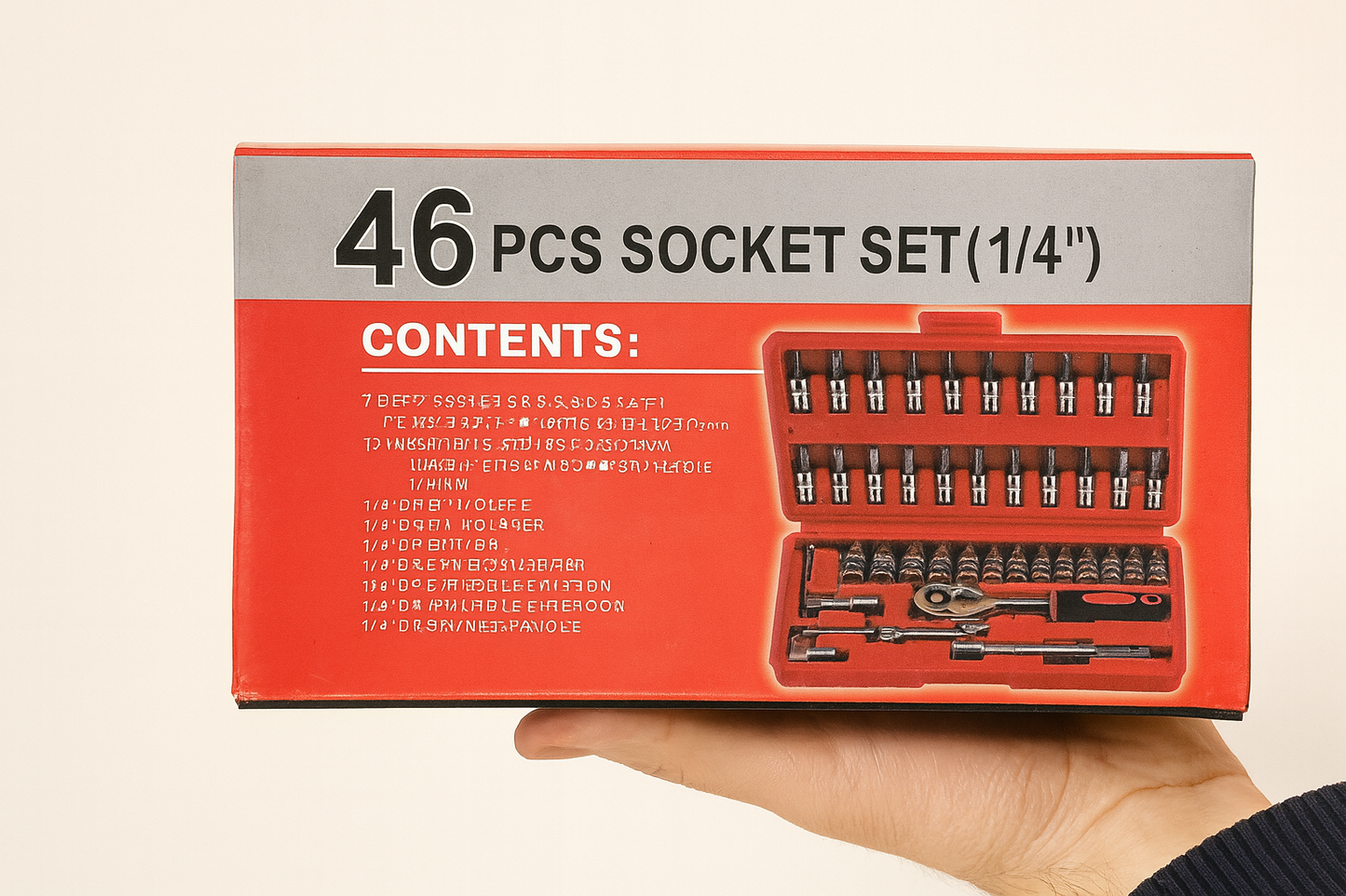 Set nasadnih ključeva 46 delova – 1/4” GEDORE komplet u koferu