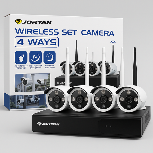 JORTAN Bežični set kamera (4 kamere + NVR) – Wireless Set Camera 4 Ways