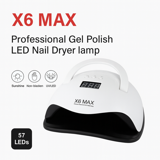 SUN X6 MAX profesionalna UV/LED lampa za nokte – 57 LED dioda