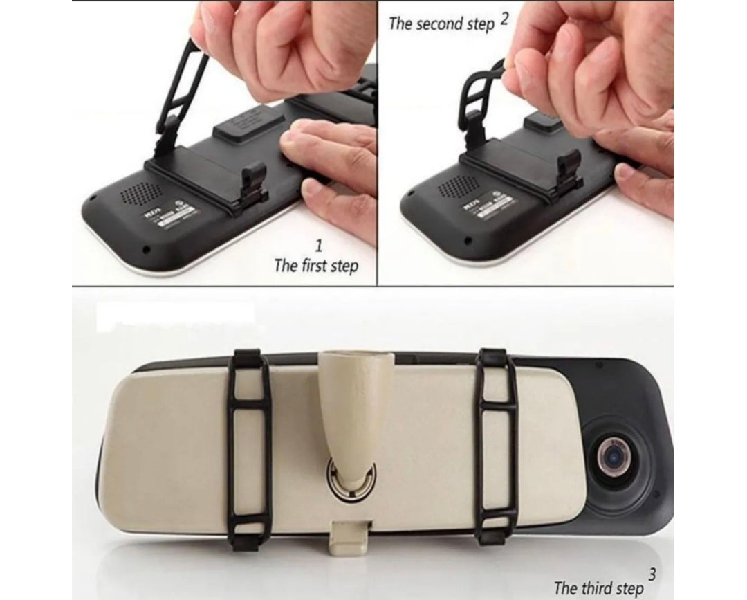 Retrovizor kamera za auto Full HD 1080p sa rikverc kamerom i ekranom 4.3"