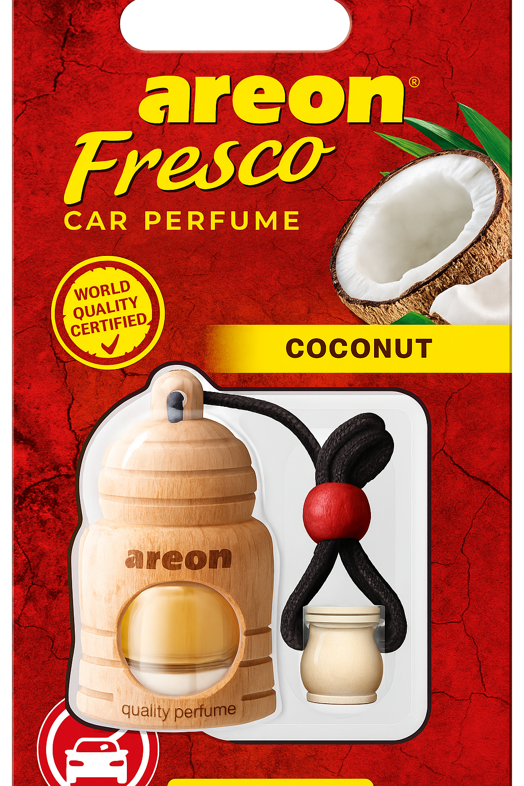 Areon Fresco parfem – Drveni viseći miris za auto 24 kom