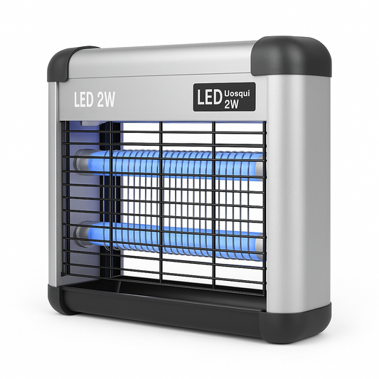 LED klopka za komarce i insekte LED-902, 2W – UV lampa, električna zamka (bez hemikalija)