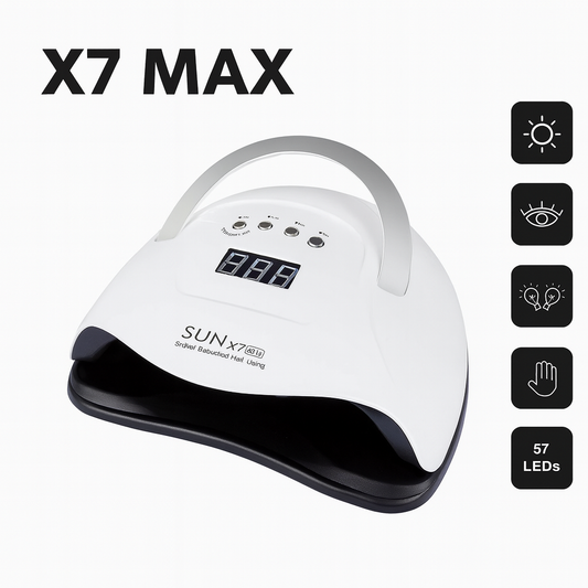 SUN X7 MAX profesionalna UV/LED lampa za nokte – 57 LED dioda