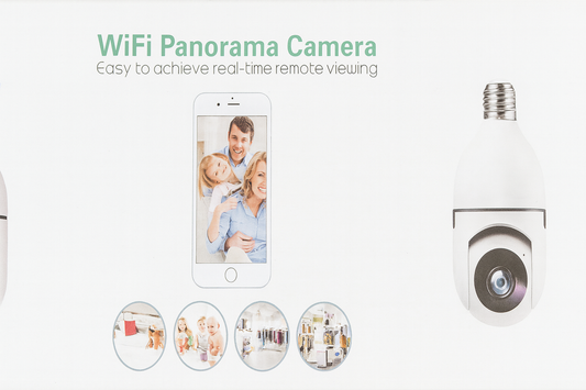 WiFi Panorama kamera sa sijaličnim grlom