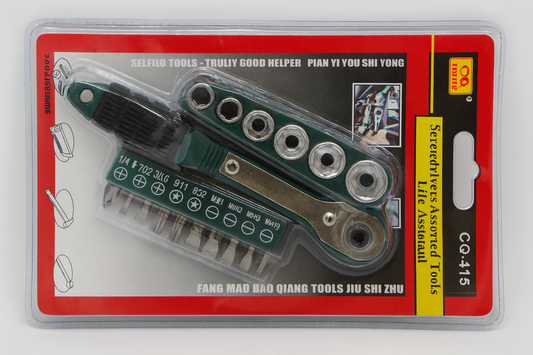 Set šrafcigera i nastavaka GQ-415 – multifunkcionalni alat