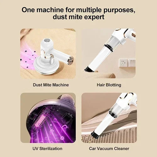 3u1 Usisivač za grinje sa UV sterilizacijom-ručni usisivač